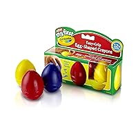 Crayola My First Egg Crayons, Easy-Grip