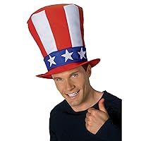 Rubie's Costume Co Men's Uncle Sam Stovepipe Hat