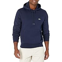 Lacoste Men's Long Sleeve Solid Pop Over Sweater