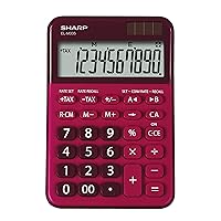 Sharp El-M335 Rd Desktop Calculator