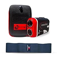 My Golfing Store Eagle Eye Golf Rangefinder and Swing Correcting Posture Motion Fixer Power Band, Training Aids, Arm Band for Easy Swing.
