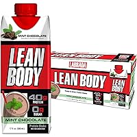 Labrada Lean Body Ready-to-Drink 40g Protein, 0 Sugar Protein Shakes with Whey Blend, 22 Vitamins & Minerals (Pack of 12 Cookies and Cream and Mint Chocolate)