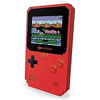 My Arcade Pixel Classic - Handheld Gaming System - 300 Retro Style Games Plus 8 Data East Classics - Lightweight Compact Size - Battery or Micro USB Powered - Full Color Display - Headphone Jack