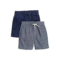 Baby Boys' 2-Pack Easy Pull-on Shorts