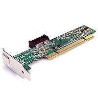 StarTech.com PCI to PCI Express Adapter Card - PCIe x1 (5V) to PCI (5V & 3.3V) slot adapter - Low Profile - PCI1PEX1