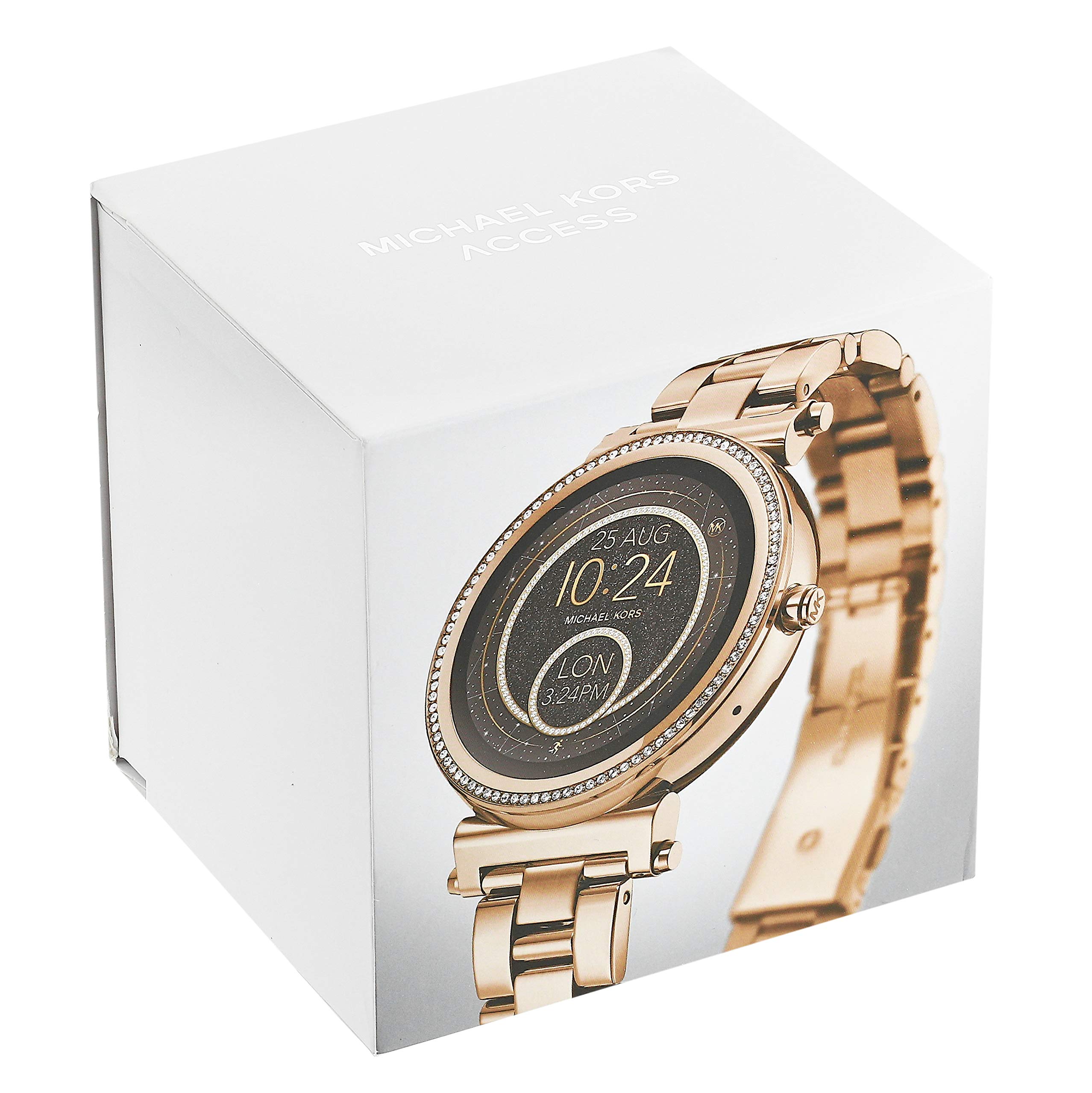 Michael Kors Watches TwoTone Chronograph with Stones  Shopping From USA