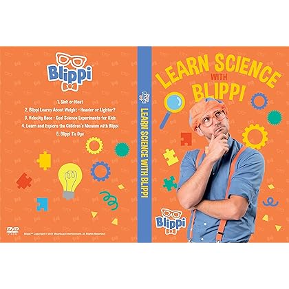 Learn Science with Blippi DVD