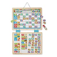 Magnetic Responsibility Chart | Toddler Routine, Kids Reward Board, Chores Chart, For Kids Ages 3+