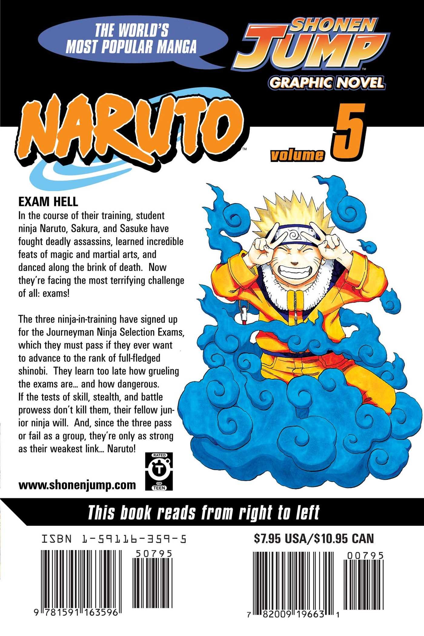 Naruto, Vol. 5: The Challengers