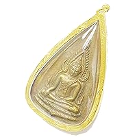 Thai Jewelry Amulets Praputtajinaraj Statue Lucky Buddha Magic Thai Amultes Lucky and Wealth Amulets Thai Buddha Luck & Rich