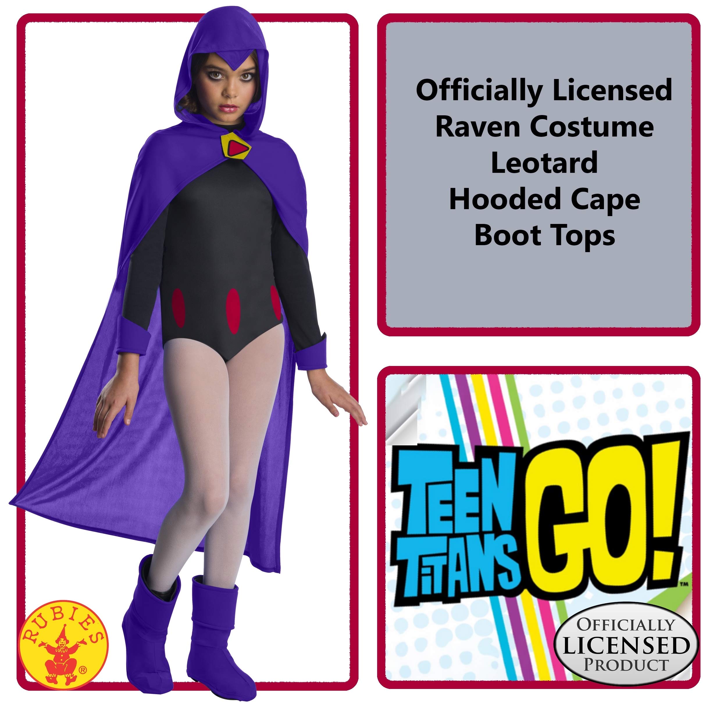 Mua Deluxe Girls Teen Titan Go Movie Raven Costume trên Amazon Mỹ chính  hãng 2023 | Fado