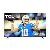 TCL 55-Inch Class S4 4K LED Smart TV with Fire TV (55S450F, 2023 Model), Dolby Vision HDR, Dolby Atmos, Alexa Built-in, Apple Airplay Compatibility, Streaming UHD Television, Black