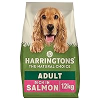 Harringtons Complete Dry Adult Dog Food Salmon & Potato 12kg - Made with All Natural Ingredients