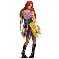 Sally Fab Costume, Official Disney The Nightmare Before Christmas Adult Costumes