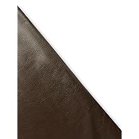 Natural Grain Cowhide Leather Skins (Chocolate, 20 Square Feet (Full Side))