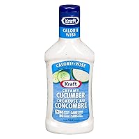 Kraft Creamy Cucumber Dressing, Calorie Wise, 475ml/16oz (Imported from Canada)