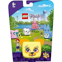 LEGO Friends Mia’s Pug Cube 41664 Building Kit; Pug Toy Creative Gift for Kids with a Mia Mini-Doll Toy; Dog Toy is The Perfect Present for Kids Who Love Portable Playsets, New 2021 (40 Pieces)