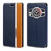 for Cubot Kingkong 9 Case, Fashion Multicolor Magnetic Closure Leather Flip Case Cover with Card Holder for Cubot Kingkong 9 (6.583”)