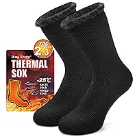 Winter Warm Thermal Socks for Men Women Extra Thick Insulated Heated Crew Boot Socks for Extreme Cold Weather