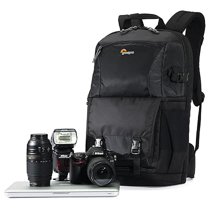 Lowepro Fastpack BP 250 AW II - A Travel-Ready Backpack for DSLR and 15