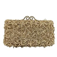 Bling Flower Evening Bags and Clutches for Women Crystal Purses Bridal Diamond Handbags Party Dinner Clutch Bag