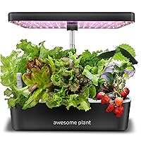 14Pro Hydroponics Growing System Kit (14 Pods), Large Indoor Herb Garden Kit with 5L Watertank, LED Grow Light, Perfect Hydroponic Gardening Gifts, Adjustable Height Up to 18.7