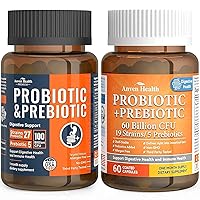 Probiotics 60 Billion CFU & Probiotics 100 Billion CFU - Probiotics and Prebiotics Bundle