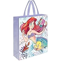 Unique Disney The Little Mermaid Tote Bag (33cm x 27cm) - Vibrant Multicolor Design - Perfect for Kids & Fans on-the-go Adventure - 1 Pc