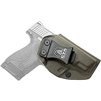 CYA Supply Co. Base IWB Holster Fit: Smith & Wesson M&P Shield Plus / M2.0 / M1.0-9mm/.40 S&W - 3.1
