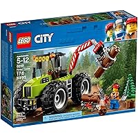 City Great Vehicles Forest Tractor Toy, Build & Play Sets for Kids