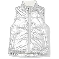 Amazon Essentials Girls and Toddlers' Heavyweight Puffer Vest