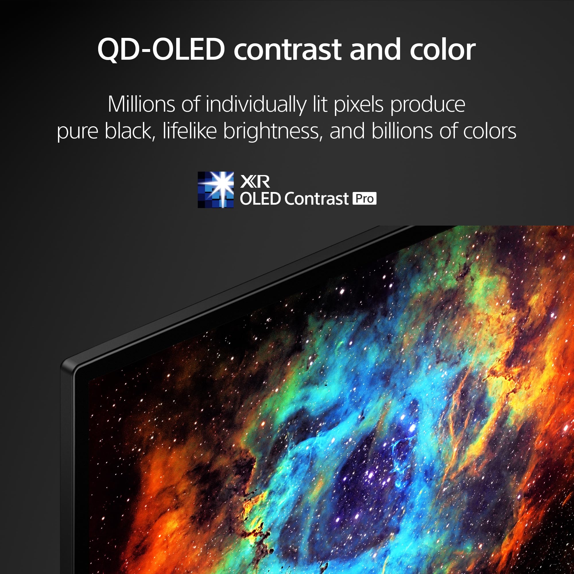 Sony QD-OLED 65 inch BRAVIA XR A95L Series 4K Ultra HD TV: Smart Google TV with Dolby Vision HDR and Exclusive Gaming Features for The Playstation® 5 XR65A95L- 2023 Model