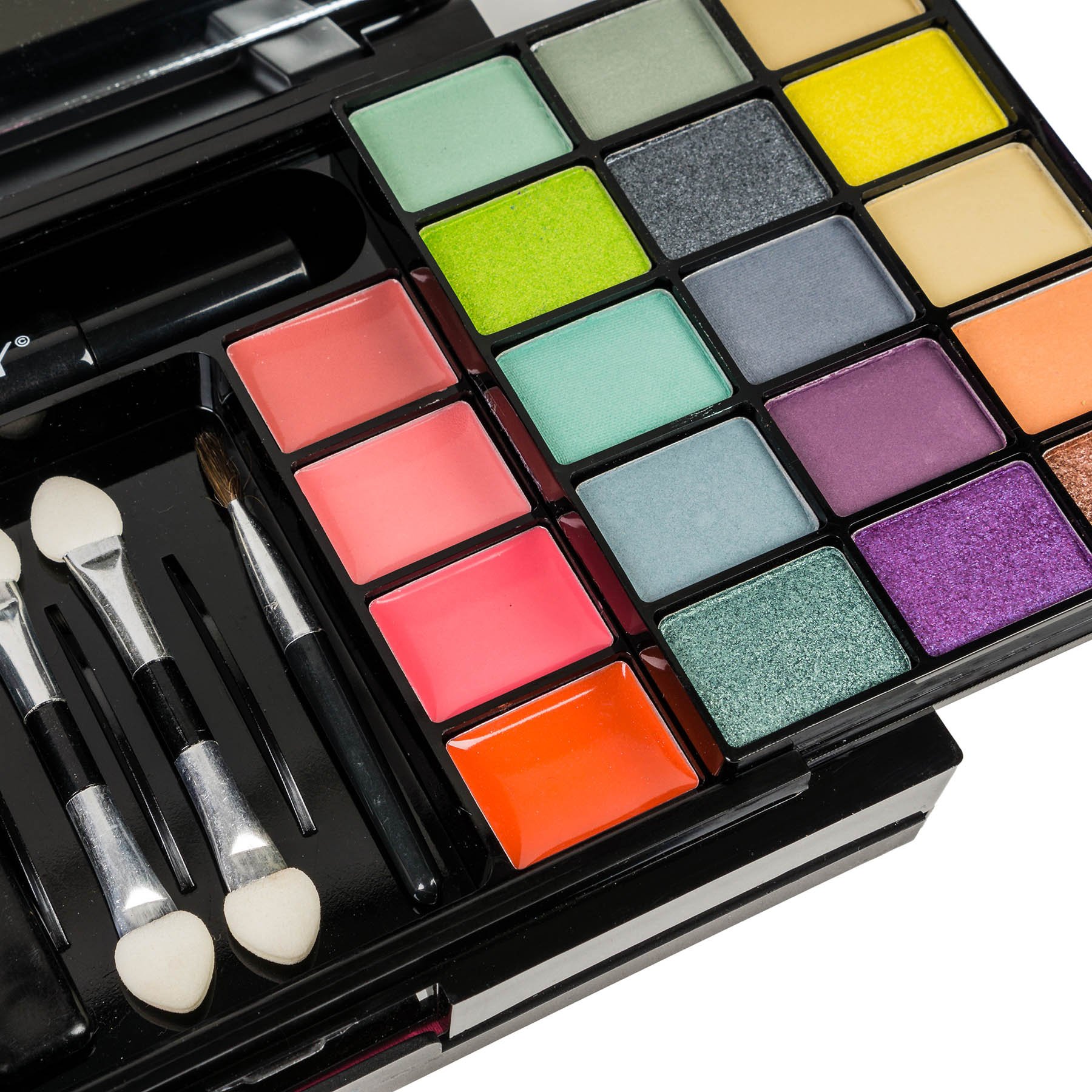 SHANY 'Fix Me Up' Makeup Kit - Eye Shadows, Lip Colors, Blushes, and Applicators