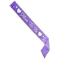Mom To Be Satin Sash Party Accessory (1 count) (1/Pkg)