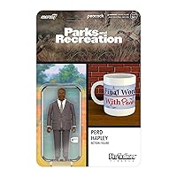 Super7 Parks and Recreation Reaction Wave 3 - Perd Hapley Action Figure Classic Collectibles and Retro Toys