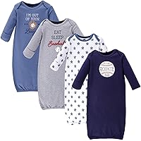 baby-girls Cotton Gowns