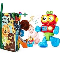 hahaland Baby Sensory Book & Baby Activity Robot