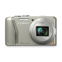 Panasonic Lumix DMC-ZS25 16.1 MP Compact Digital Camera with 20x Intelligent Zoom (Silver) (OLD MODEL)