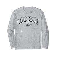 Athletic Amarillo Texas TX Sport Throwback Vintage Long Sleeve T-Shirt