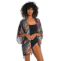 La Blanca Women's Kimono Swimsuit Cover Up