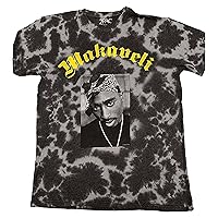 Tupac Men's Makaveli T-Shirt Grey