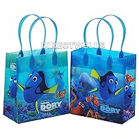 Disney Pixar Finding Dory with Nemo 12 Pcs Goodie Bags Party Favor Bags Gift Bags Birthday Bags