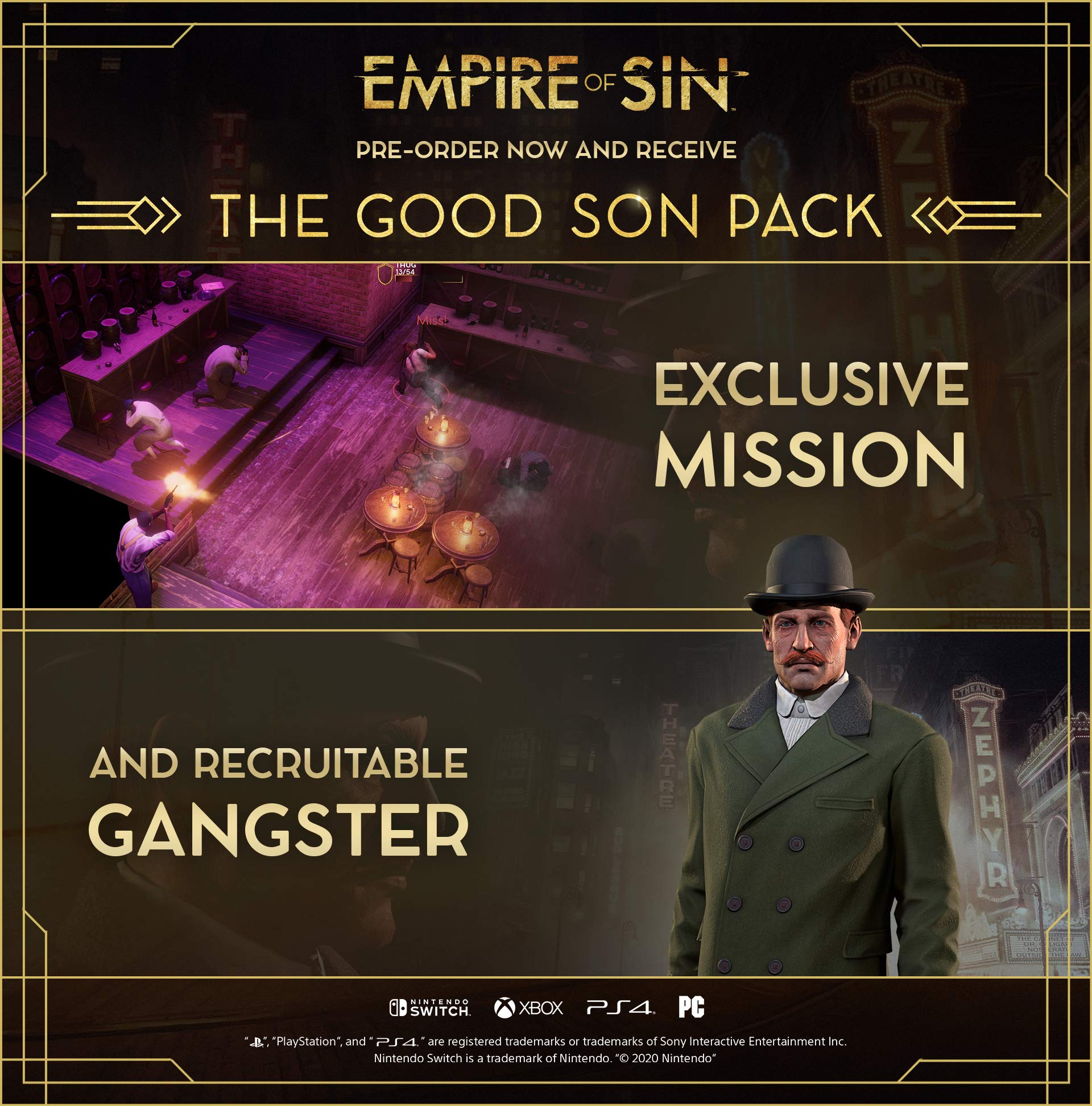 Empire of Sin - PS4 - PlayStation 4
