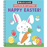 Brain Games - Sticker by Letter: Happy Easter! Brain Games - Sticker by Letter: Happy Easter! Spiral-bound