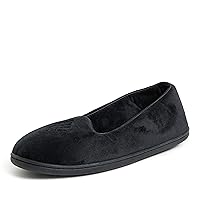 Dearfoams Women's Rebecca Chenille Closed Back Slipper