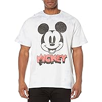 Disney Characters Heads Up Young Men's Short Sleeve Tee Shirt