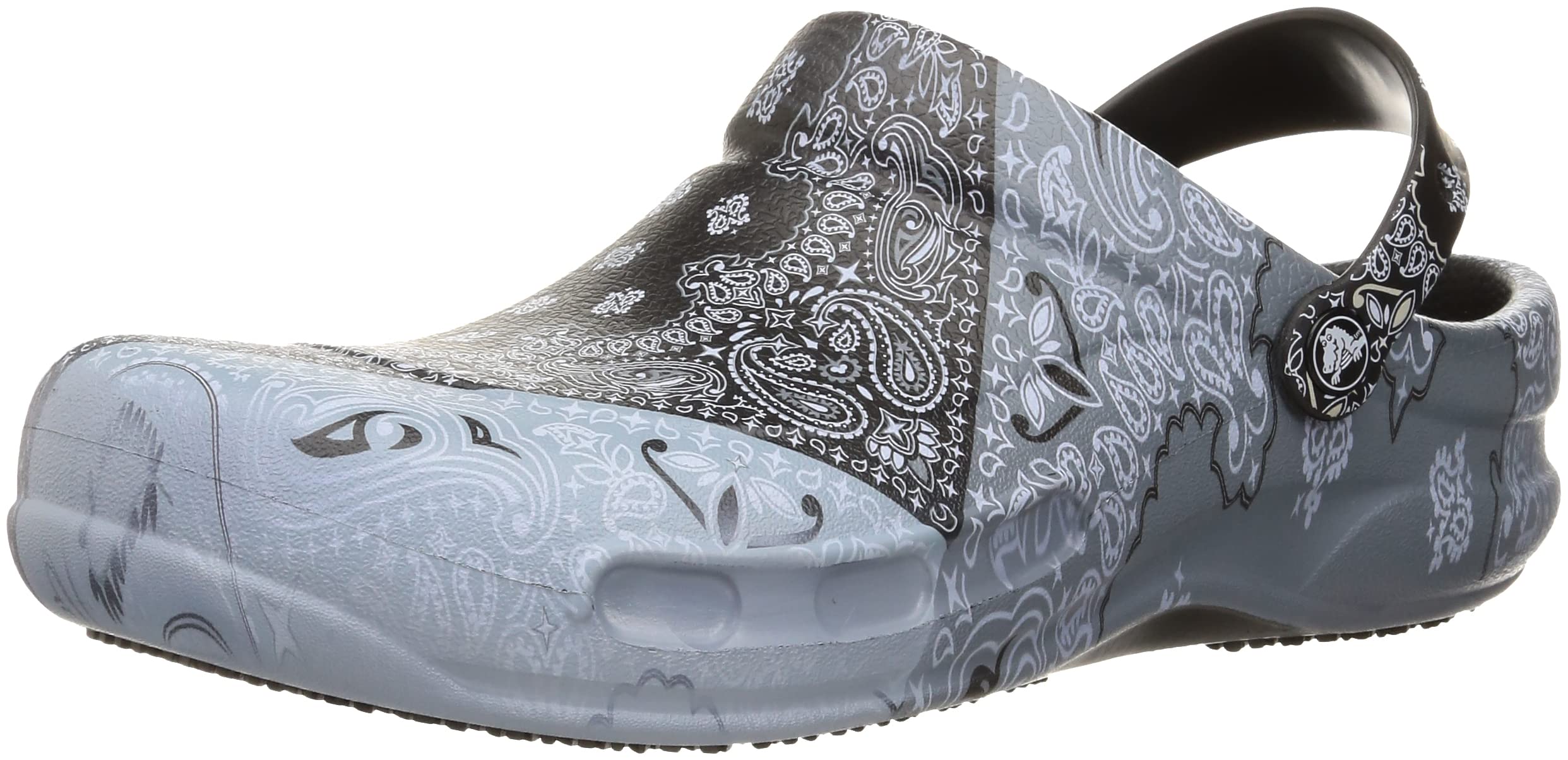 Crocs Unisex-Adult Bistro Graphic Clogs, Slip Resistant Work Shoes