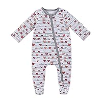 Mud Pie Baby Boys' Valentine's Day Sleeper