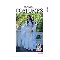 McCall's Hanfu Outfit Sewing Pattern Kit by Yaya Han, Design Code M8337, 14-16-18-20-22, Multicolor