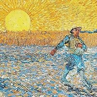 Orenco Originals Vincent Van Gogh Seed Sewing at Sunrise -14 Count Counted Cross Stitch Patterns